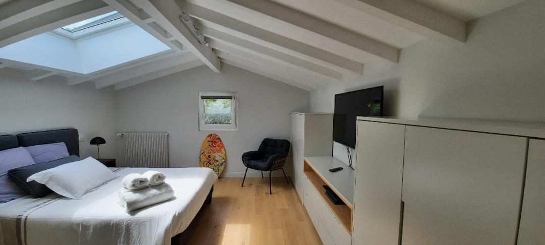Chambre D'Hotes Avec Piscine Au Calme Dans Maison Basque Ascain Exterior foto