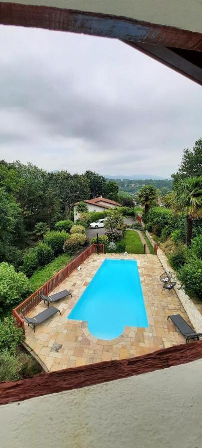 Chambre D'Hotes Avec Piscine Au Calme Dans Maison Basque Ascain Exterior foto
