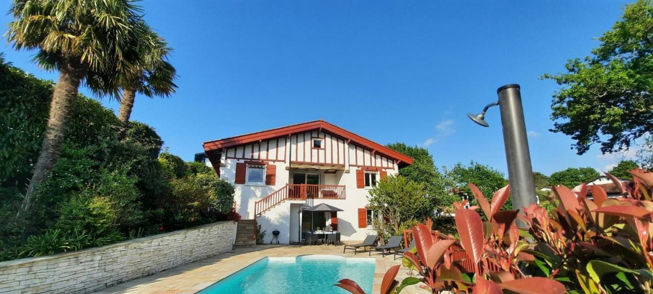 Chambre D'Hotes Avec Piscine Au Calme Dans Maison Basque Ascain Exterior foto
